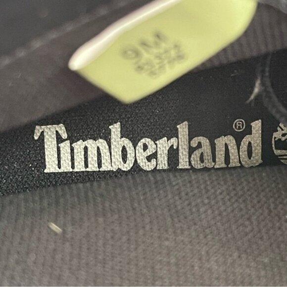 Timberland Black Leather Waterproof Combat Moto Boots Womens Size 9 - Picture 5 of 9